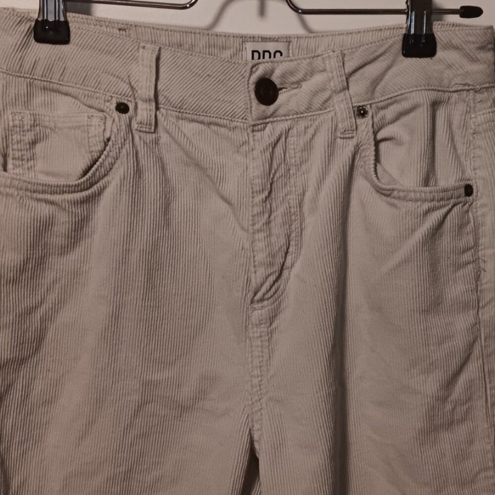 BDG Urban Outfitters Mom Cream Corduroy Pants Size 27